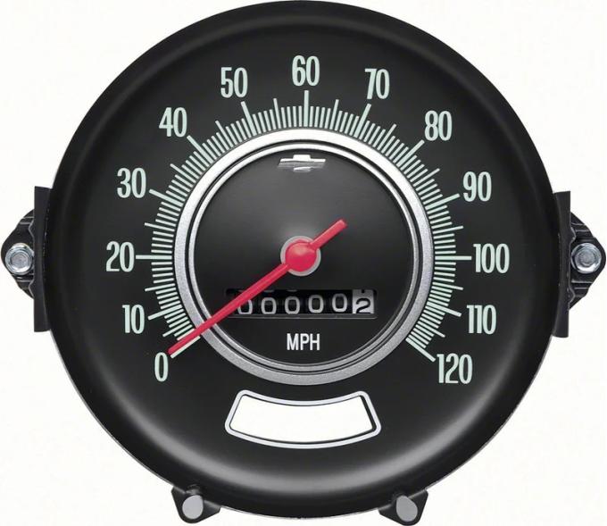 AMD Speedometer, 120 MPH without Speed Warning, 69 Chevelle El Camino K-6492542
