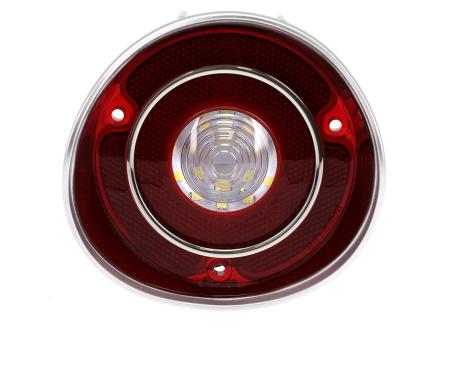 AMD Back-Up Lamp, 21 White LED, Stainless Bezel, RH, 71 Chevelle X955-3471-DR