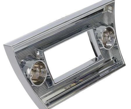 AMD Radio Bezel, Chrome, 67 Chevelle El Camino P-GBC1447