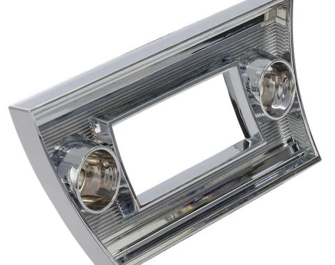 AMD Radio Bezel, Chrome, 67 Chevelle El Camino P-GBC1447