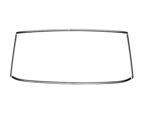 Goodmark Industries 1964-1965 Pontiac LeMans Back Glass Reveal Molding GMK433071564S