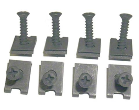 Goodmark Industries 1968 Chevrolet Headlight Door Bezel Hardware Kit GMK4032060681S