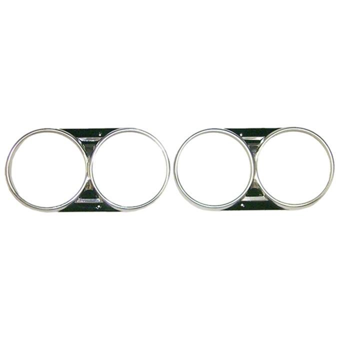 Goodmark Industries 1966 Chevrolet Headlight Door Set GMK403106066P