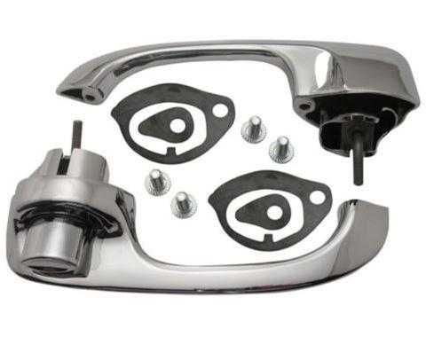 Goodmark Industries 1969-1972 Buick / Chevrolet Driver Side And Passenger Side Exterior Door Handle Set GMK403344070S
