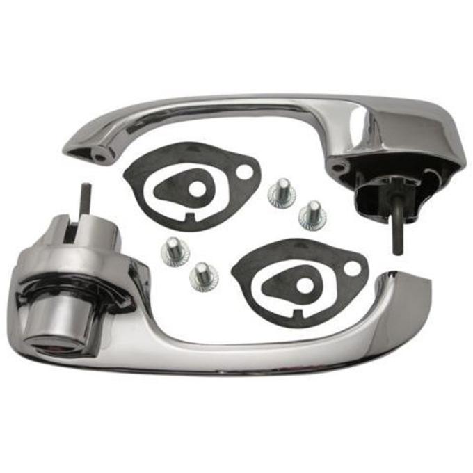 Goodmark Industries 1969-1972 Buick / Chevrolet Driver Side And Passenger Side Exterior Door Handle Set GMK403344070S