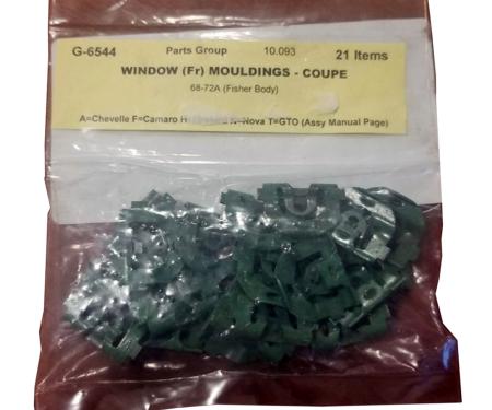 Goodmark Industries 1968-1972 Buick / Chevrolet / GMC / Oldsmobile / Pontiac Windshield Molding Clip GMK4032525683S