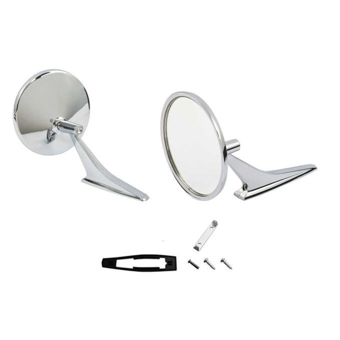 Goodmark Industries 1964-1972 Chevrolet / Pontiac Driver Side And Passenger Side Door Mirror Kit GMK401141067A