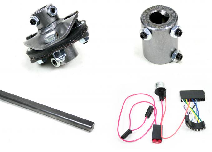 ididit Steering Column Installation Kit - 66 Chevelle Front Steer C/S/R - 13/16-36 3006006000