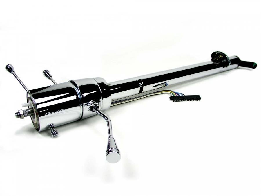 ididit CUSTOM 1966 Chevelle & GTO Tilt Floor Shift Chrome 1140619920