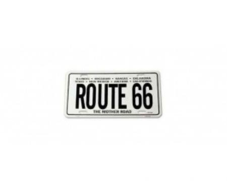 License Plate, Route 66, 8 States