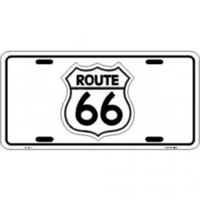 License Plate, Route 66