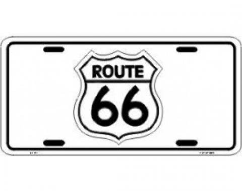 License Plate, Route 66