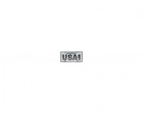 License Plate, Chevrolet, USA-1
