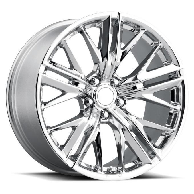 Factory Reproductions FR 28 &ndash; ZL1 Camaro Replica Wheels 20x10 5x120 +32 HB 66.9 2017 ZL1 Style 28 Chrome with Cap 28010322001