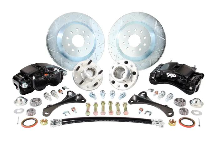 Classic Performance 13" Front Big Brake For CPP Modular Drop Spindles for 1964-1972 GM A Body 6474WBK-P13-D