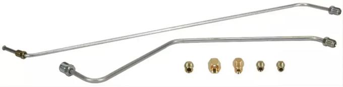 Classic Performance Front Brake Disc Brake Line Conversion Kit, Stainless Steel for 1964-1966 Chevy Midsize 6466FLK-SS