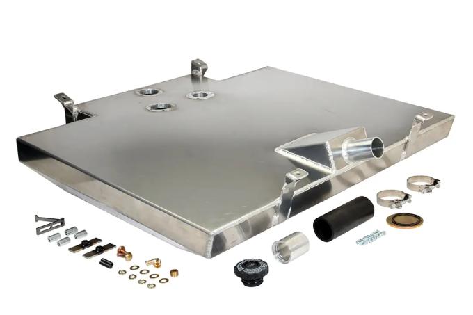 Classic Performance 26 Gal Black Carbureted & Fuel Injection Ready Pro Touring Aluminum Fuel Tank for 1964-67 Chevy A-Body 6467AGT-26HB