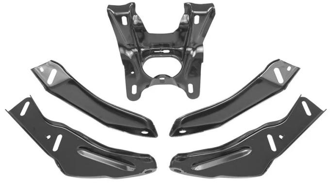 AMD Rear Bumper Bracket Set (5pcs), 68 Chevelle (Except Wagon) X970-3468-S