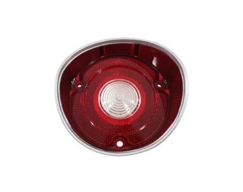 AMD Backup Lamp Lens, without Trim, LH, 71 Chevelle Malibu T-A4420