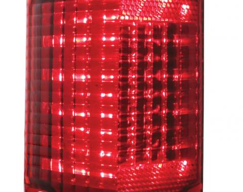 United Pacific 30 LED Tail Light Lens For 1968-69 Chevy El Camino & Station Wagon - L/H CTL6869LED-L