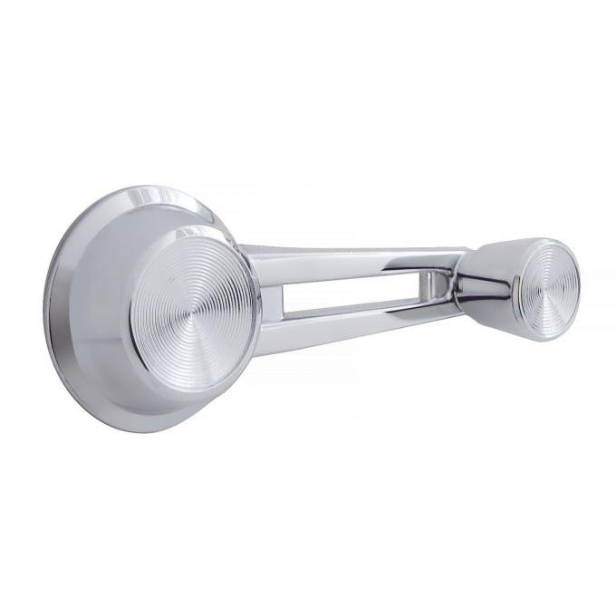 United Pacific Window Crank With Chrome Knob For 1965-66 Chevy Impala & 1963-66 Corvette C6561