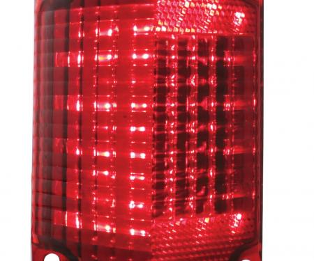 United Pacific 30 LED Tail Light Lens For 1968-69 Chevy El Camino & Station Wagon - L/H CTL6869LED-L