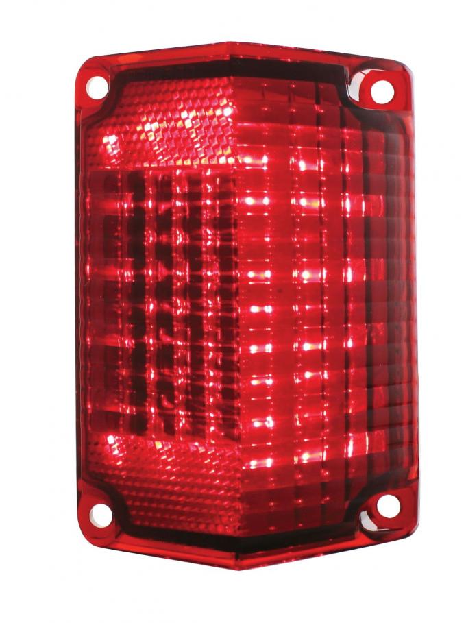 United Pacific 30 LED Tail Light Lens For 1968-69 Chevy El Camino & Station Wagon - R/H CTL6869LED-R