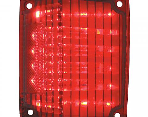 United Pacific 36 LED Tail Light Lens For 1970-72 Chevy El Camino & Station Wagon - L/H CTL7072LED-L