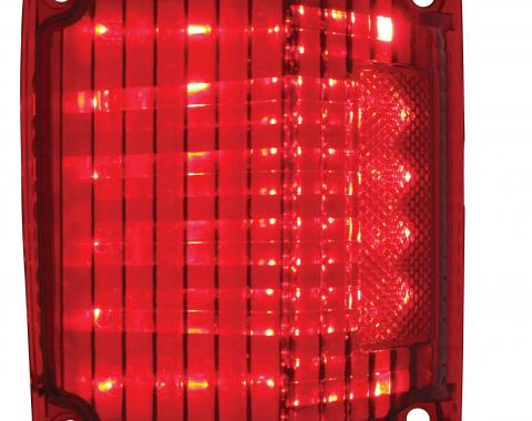United Pacific 36 LED Tail Light Lens For 1970-72 Chevy El Camino & Station Wagon - R/H CTL7072LED-R