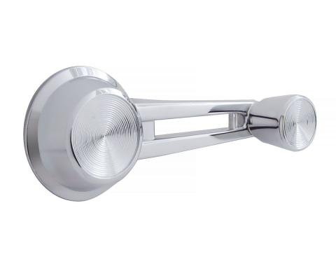 United Pacific Window Crank With Chrome Knob For 1965-66 Chevy Impala & 1963-66 Corvette C6561
