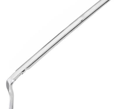 AMD Vent Window Frame, Forward, Chrome, LH, 66-67 GM A-Body (Coupe & Convertible) P-CH26802-LH