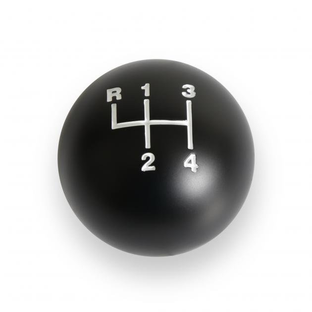 Hurst ABS Shift Knob, 4Speed Pattern, Matte Black 163450HST Chevelle