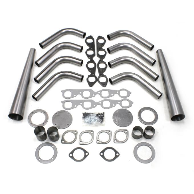Patriot Exhaust Big Block Chevy, Lakester Weld-Up Header Kit, 3 1/2" Collector Diameter H8003
