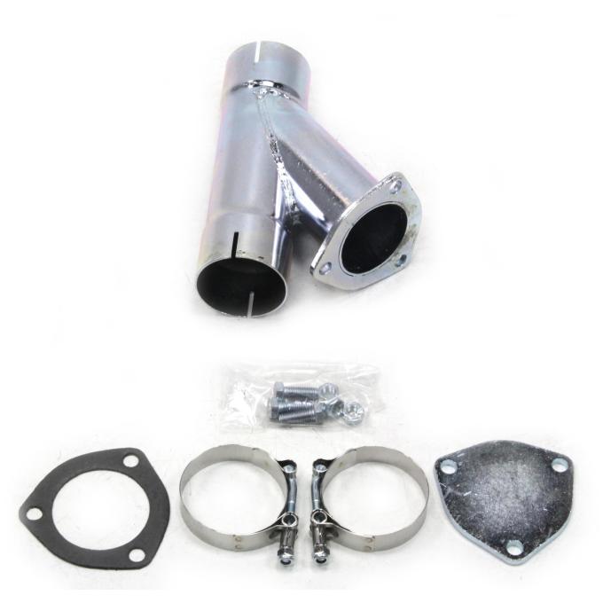 Patriot Exhaust Electric Exhaust Cutout with Hook-Up Kit for 2 1/2" Tubing (Single) H1131