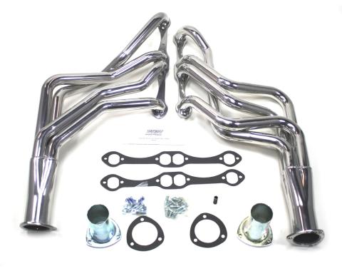 Patriot Exhaust 1977-87 GM A/G-Body V8 1 5/8" Long Tube Header in Metallic Ceramic Coating H8096
