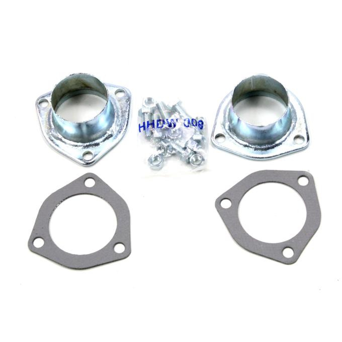 Patriot Exhaust Universal Zinc Plated Collector Reducer for 2 1/2" Collector Diameters, 2 1/4" Outlet Diameter / 1 1/2" Length / 4 Gauge H7229