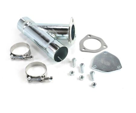Patriot Exhaust Electric Exhaust Cutout with Hook-Up Kit for 2 1/4" Tubing (Single) H1129