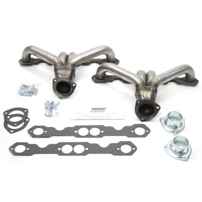 Patriot Exhaust Chevy Small Block Engines, 1 5/8" Tight Tuck Header in Raw Steel H8037