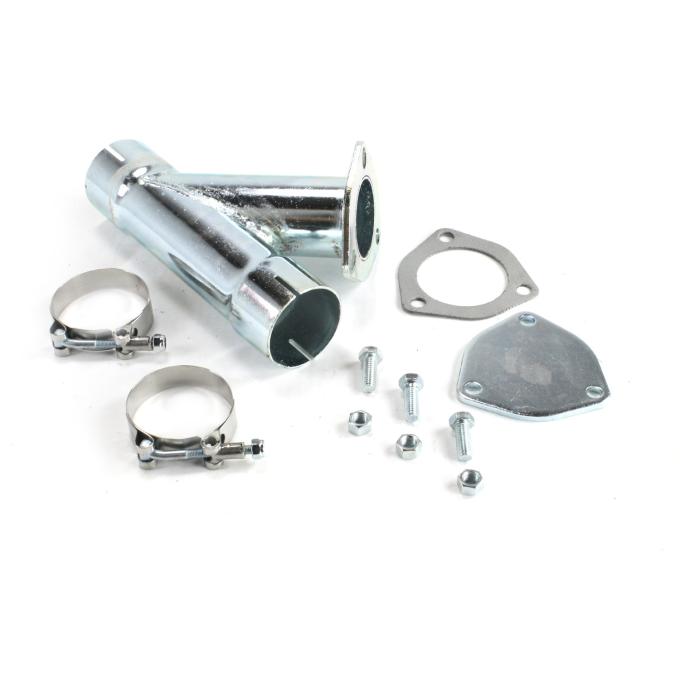 Patriot Exhaust Electric Exhaust Cutout with Hook-Up Kit for 2 1/4" Tubing (Single) H1129