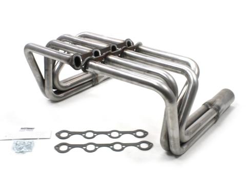 Patriot Exhaust Ford 260-351W Engines, Roadster "Fad T" Exhaust Header in Raw Steel H8469