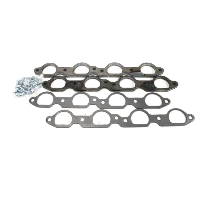 Patriot Exhaust Chevy LS7 Engines, Heavy Duty 3/8" Header Flange Kit, 1 7/8" Tube Diameter, D-port Port Shape H7807
