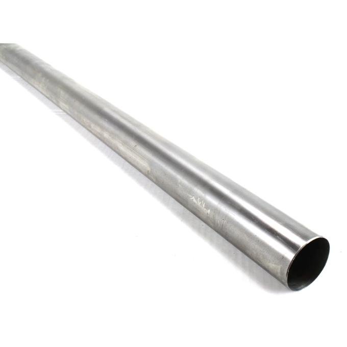 Patriot Exhaust Mild Steel 5' Exhaust Tubing, 2 1/8" Tube Diameter / 18 Gauge H7758