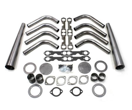 Patriot Exhaust Small Block Chevy, Lakester Weld-Up Header Kit, 3 1/2" Collector Diameter H8001