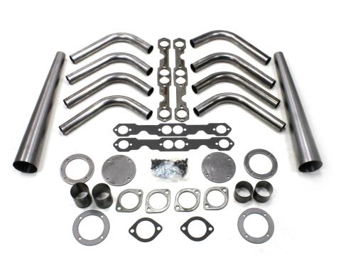 Patriot Exhaust Small Block Chevy, Lakester Weld-Up Header Kit, 3 1/2" Collector Diameter H8001
