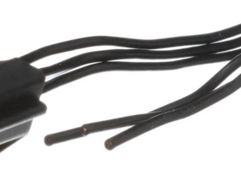 Redline Restomotive® 1930-1990 GM / Ford / Chrysler 3 Prong Headlamp Pigtail Socket