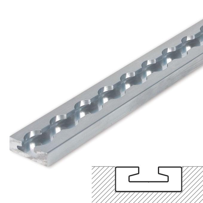 Race Ramps 2 VersaTie Recess-Mounted Track with Square Edge (Series 2) 220024