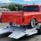 Race Ramps 2 x 10 Tire Block Strap Pack with E-Track Ends - Red 513002