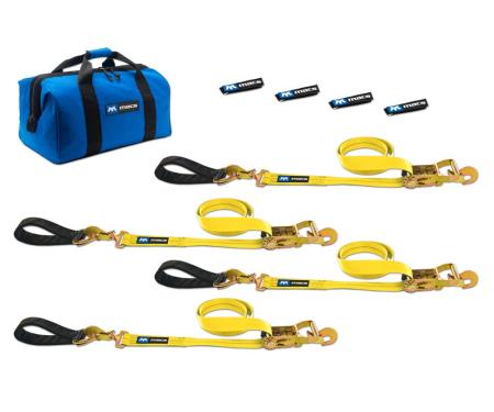 Race Ramps Ultra Pack Tie-Down Straps with Detachable Axle Straps 514216