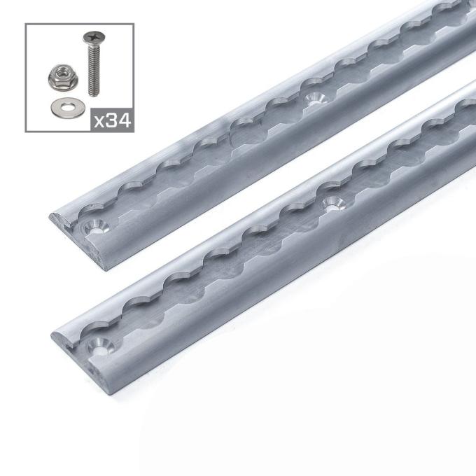 Race Ramps 8 VersaTie Surface-Mounted Track Kit with Wide Contour Edge (Series 3) 522396