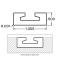Race Ramps 8 VersaTie Recess-Mounted Track Kit with Square Edge (Series 2) 522296